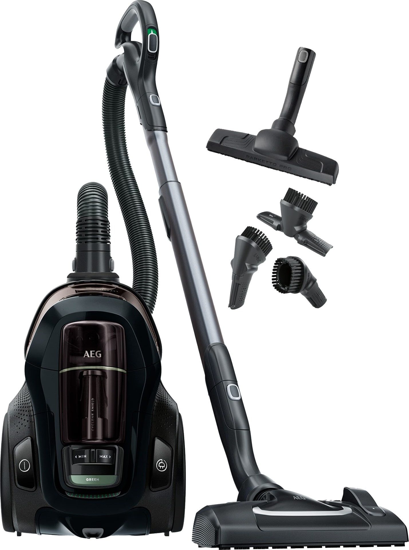 AEG Bodenstaubsauger LX9-3-OKO Staubsauger, 650 W, beutellos, HEPA13, 12m Reichweite