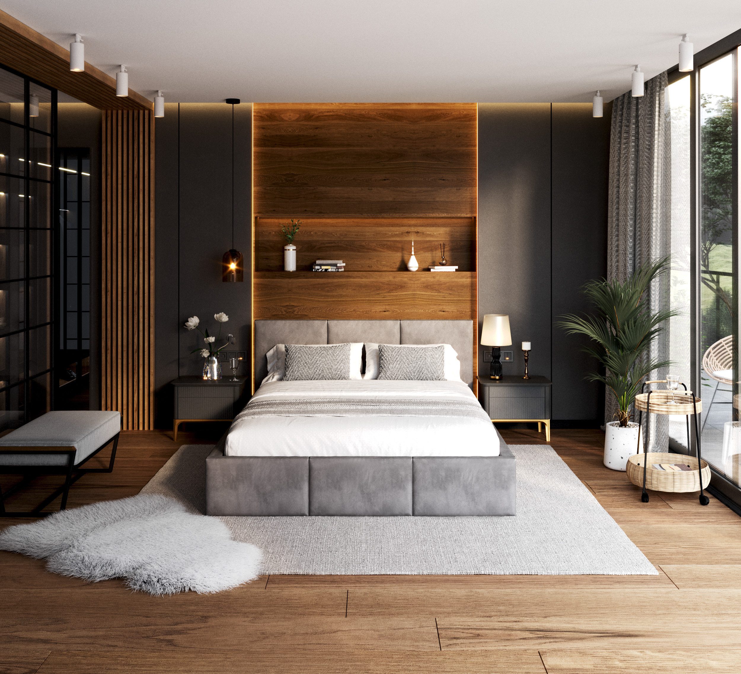 thematys Polsterbett Stauraumbett Bett mit Bettkasten - MADE IN EU - mit sa günstig online kaufen