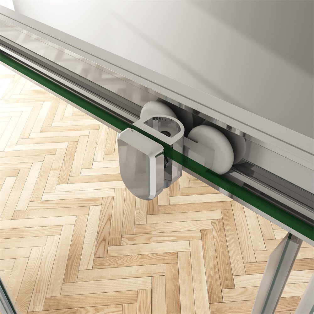 duschspa Eckdusche Eckeinstieg Duschkabine Schiebetür mit Duschwanne Duschtasse Nano Glas, BxT: 70x70 cm, Einscheibensicherheitsglas, Sicherheitsglas, Set, Schiebetür mit Duschwanne