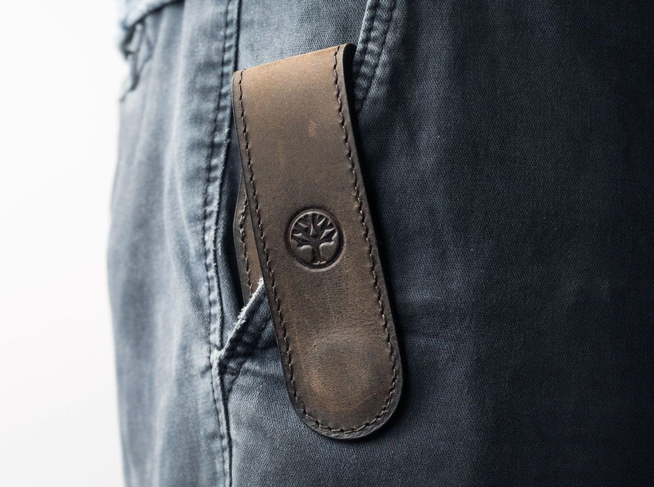 Böker Manufaktur Solingen Taschenmesser Etui Magnet-Stecketui Braun Groß
