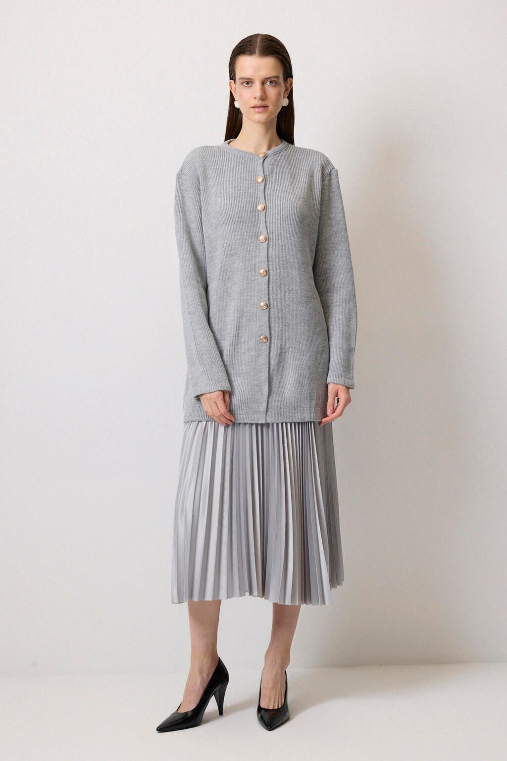 touche prive Strickjacke LANGE STRICKJACKE MIT günstig online kaufen