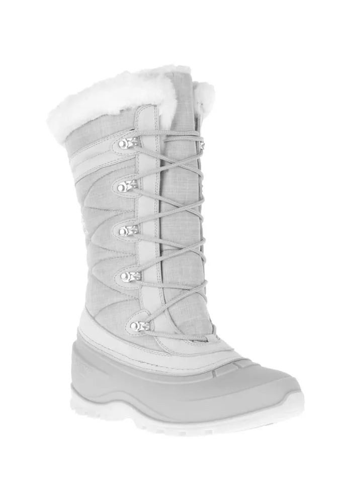 Kamik Snovalley 4 (Wildleder, wasserdicht) hellgrau Damen Winterstiefel günstig online kaufen