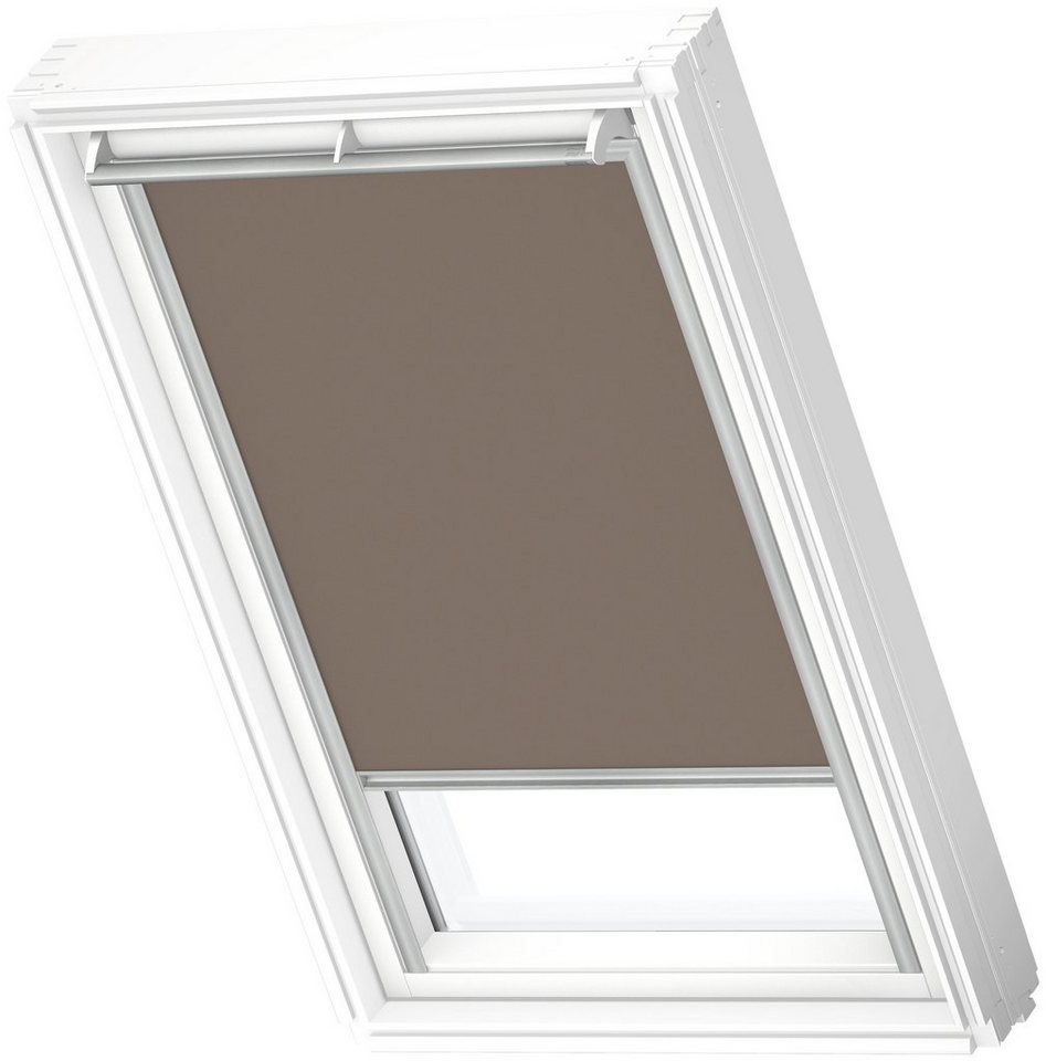 Dachfensterrollo DKL CK02 45, VELUX, verdunkelnd, ohne Bohren, in  Führungsschienen, VELUX »Pick & Click!«, Ideal für Schlaf- und Kinderzimmer