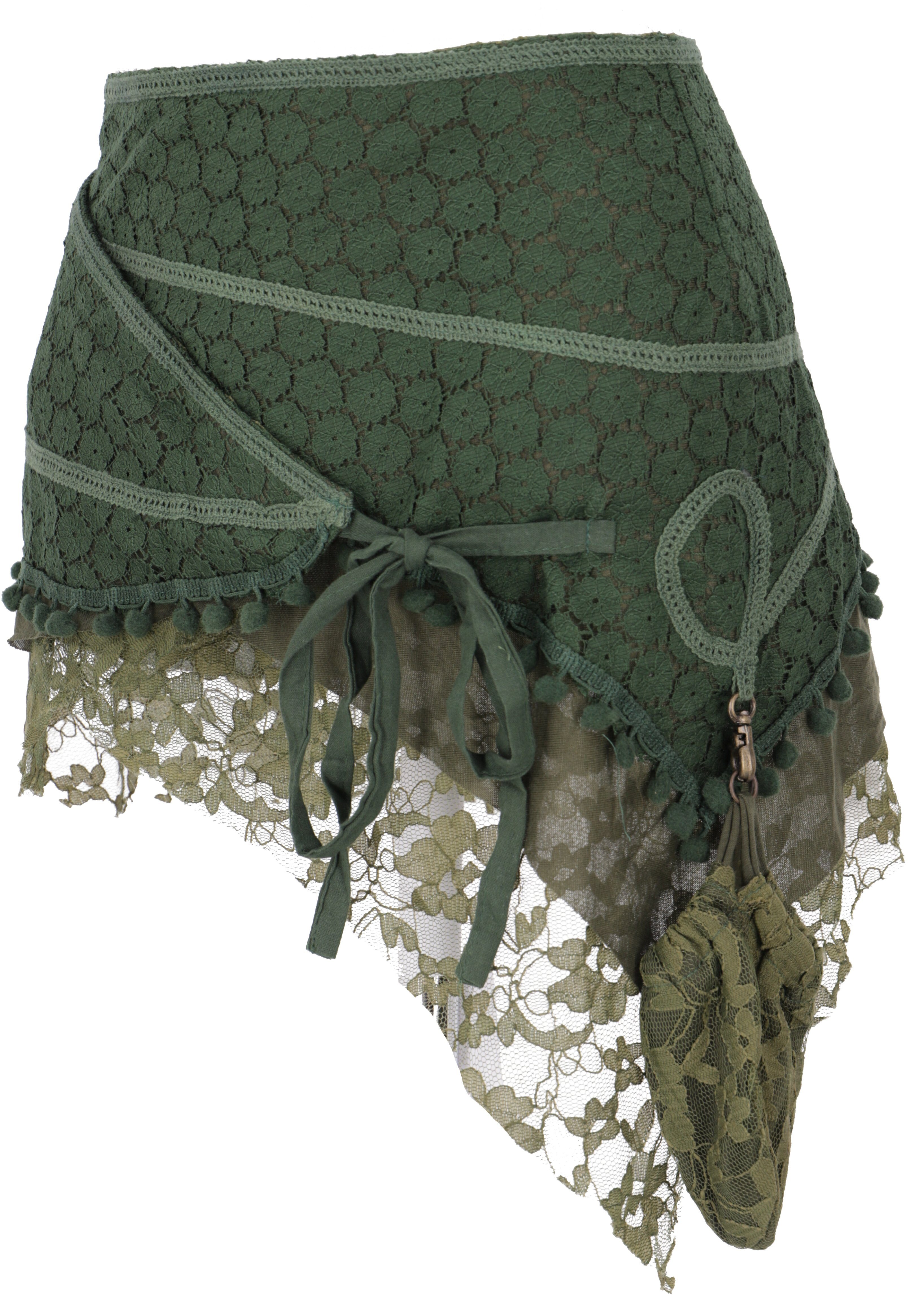 Guru-Shop Minirock Goa Minirock, Wickelrock, Cacheur günstig online kaufen