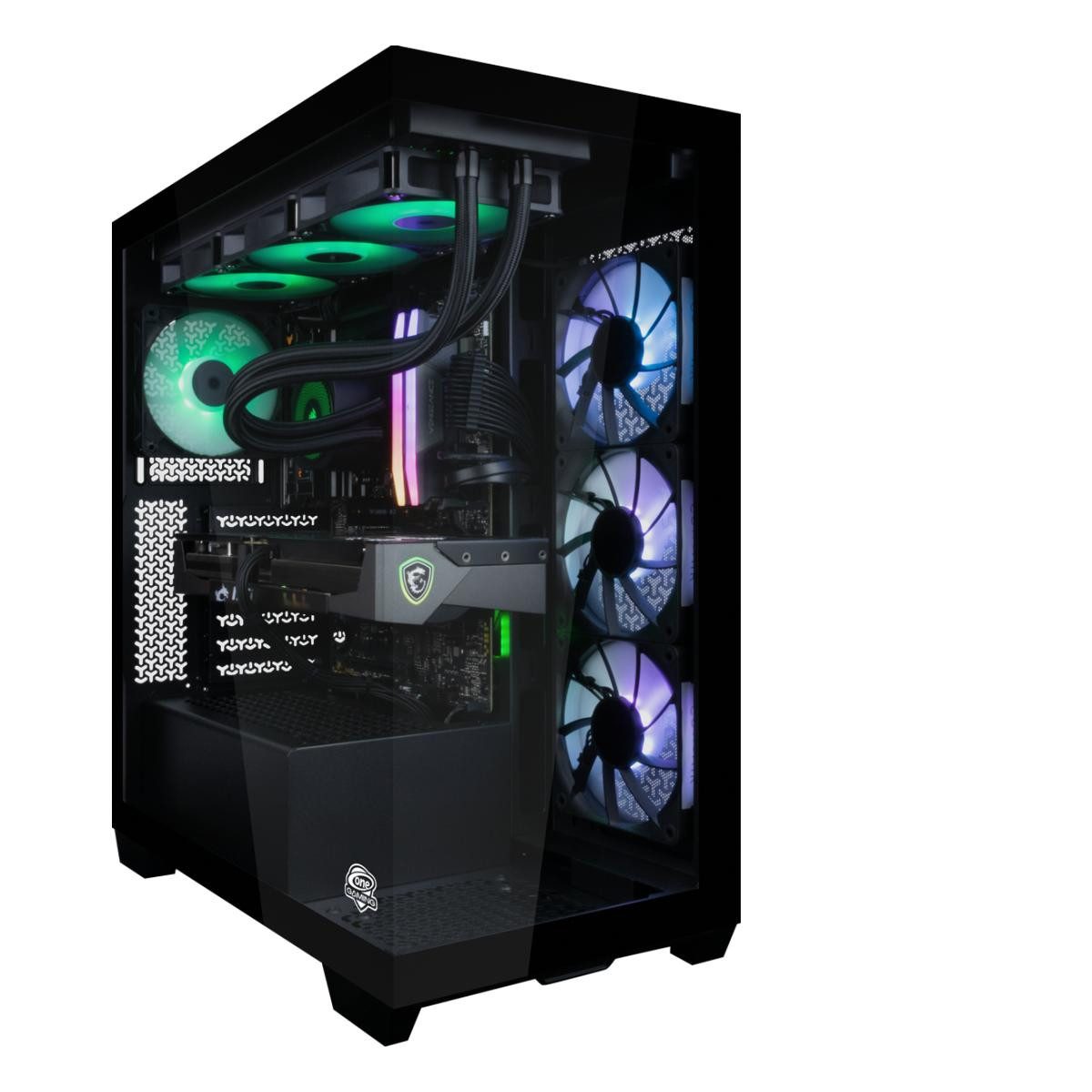 ONE GAMING High End PC AN036 - Corsair Edition Gaming-PC (AMD Ryzen 7 9700X, GeForce RTX 5070, 32 GB RAM, 1000 GB SSD, Luftkühlung)