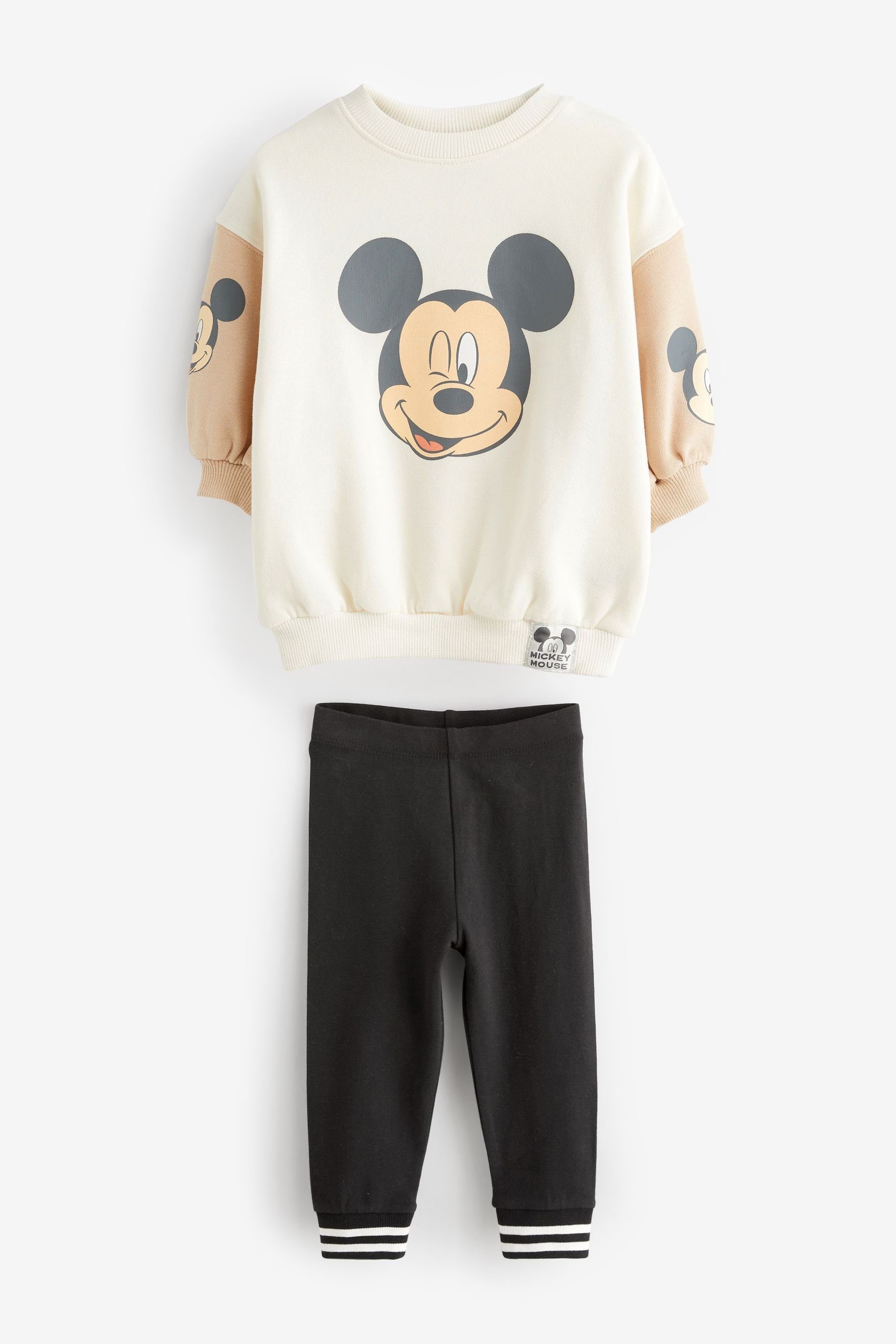 Next Shirt & Leggings Disney-Set mit Sweatshirt und Leggings (2-tlg) Mickey Mouse