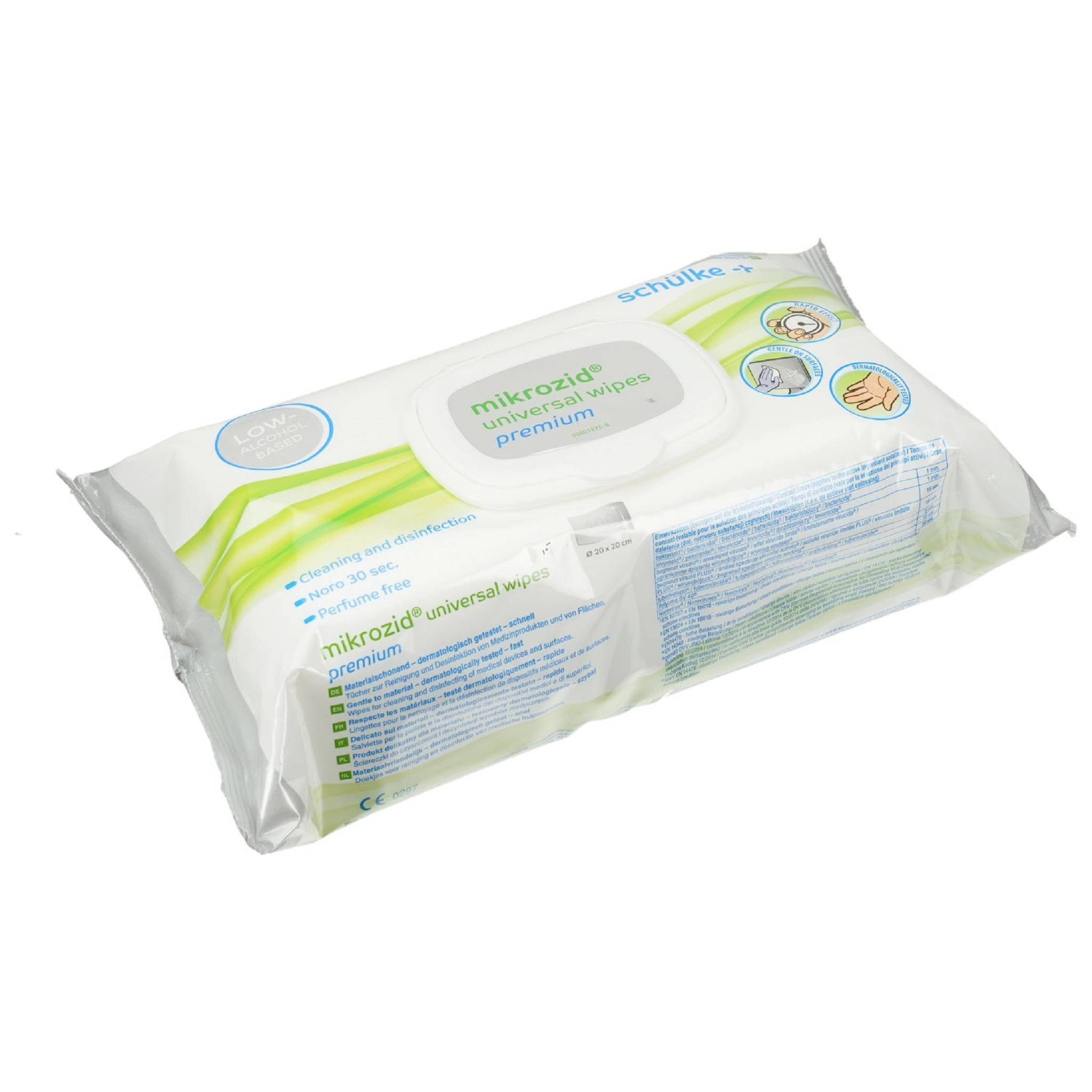 SCHÜLKE & MAYR GmbH MIKROZID universal wipes premium Flächendes. Oberflächen-Desinfektionsmittel