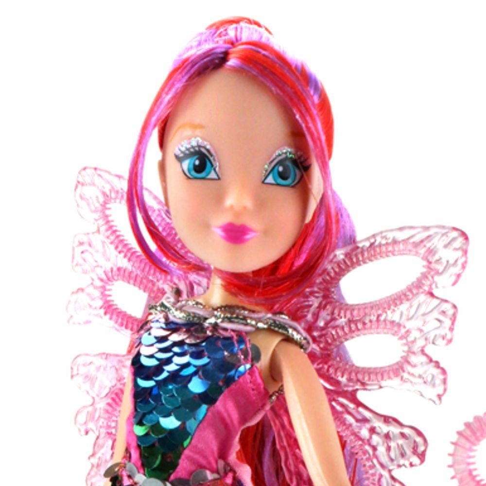 Winx Club Anziehpuppe Bloom Sirenix Fairy Bubbles Puppe Winx Club Fee 28 cm günstig online kaufen
