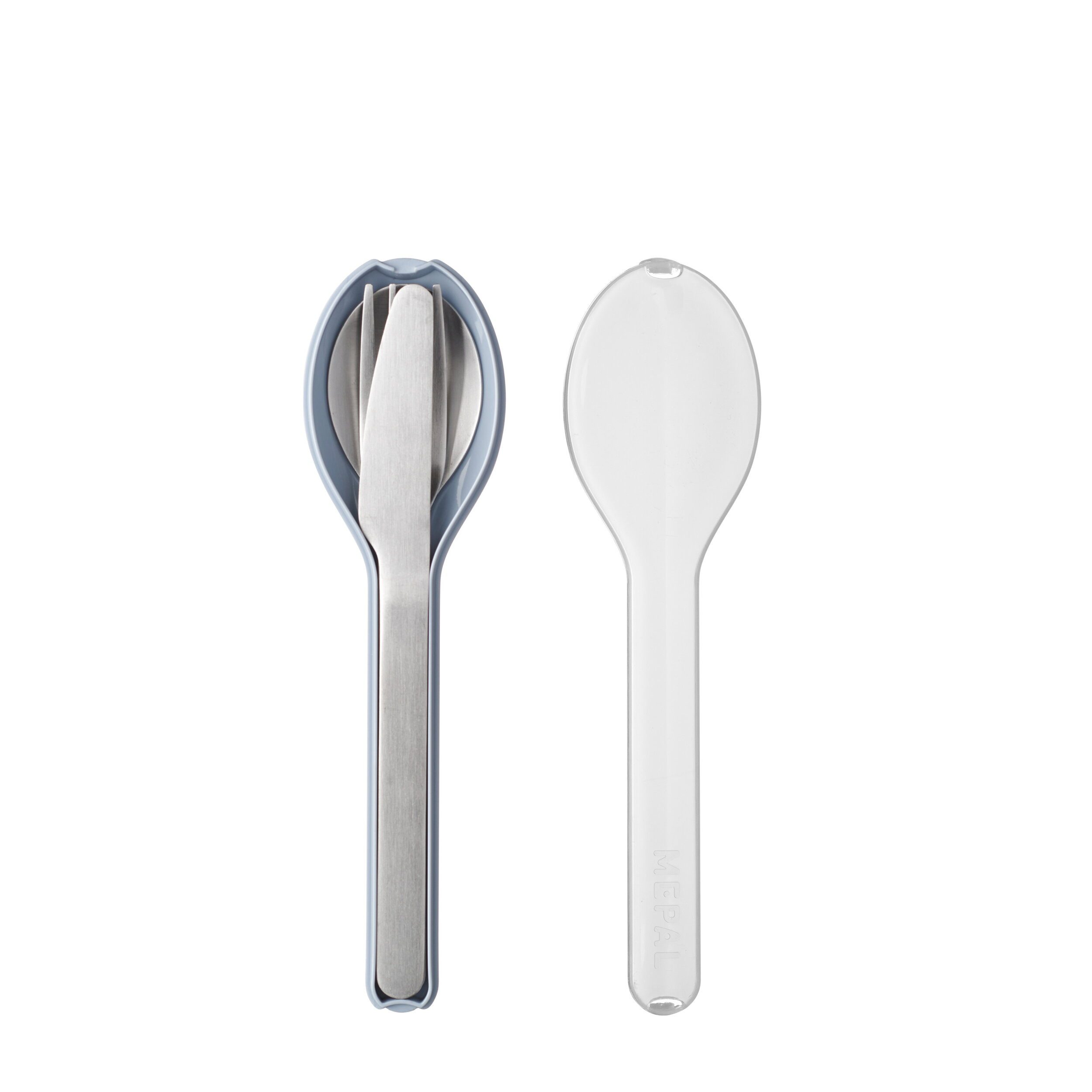 Mepal Besteck-Set Mepal Ellipse 3 pcs Besteck 3-teiliges Set - Nordic blue