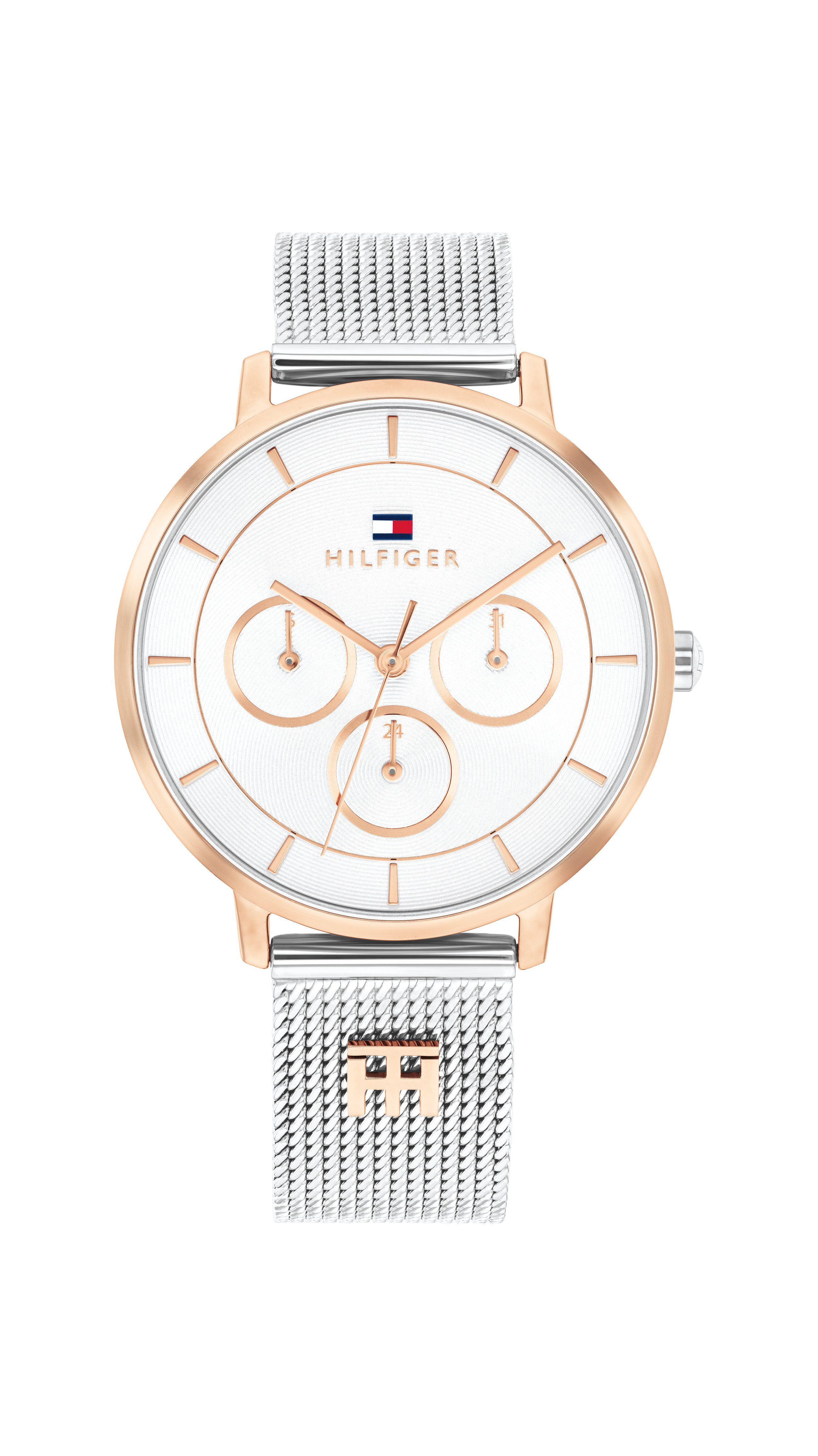 Tommy Hilfiger Tea 1782879, Quarzuhr, Armbanduhr, Damenuhr, Edelstahlarmband, analog