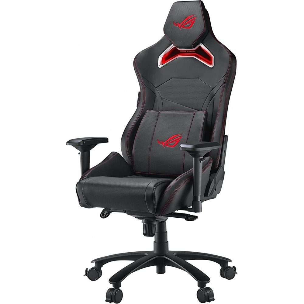 Gaming-Stuhl - RGB Kunstlederbezug SL300C - Chariot Stuhl schwarz/rot Asus Gaming - ROG