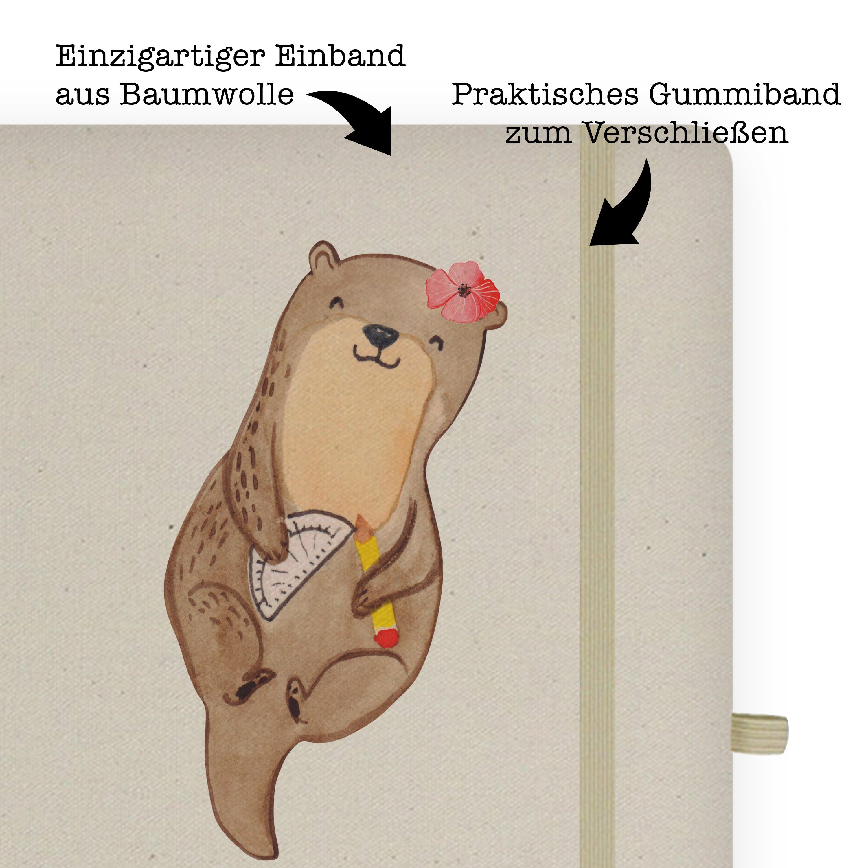 Mrs. Mr. Panda Transparent Herz - Notizbuch & Panda & Mrs. mit Geschenk, Technische Zeichnerin Adressbuch, Mr. -