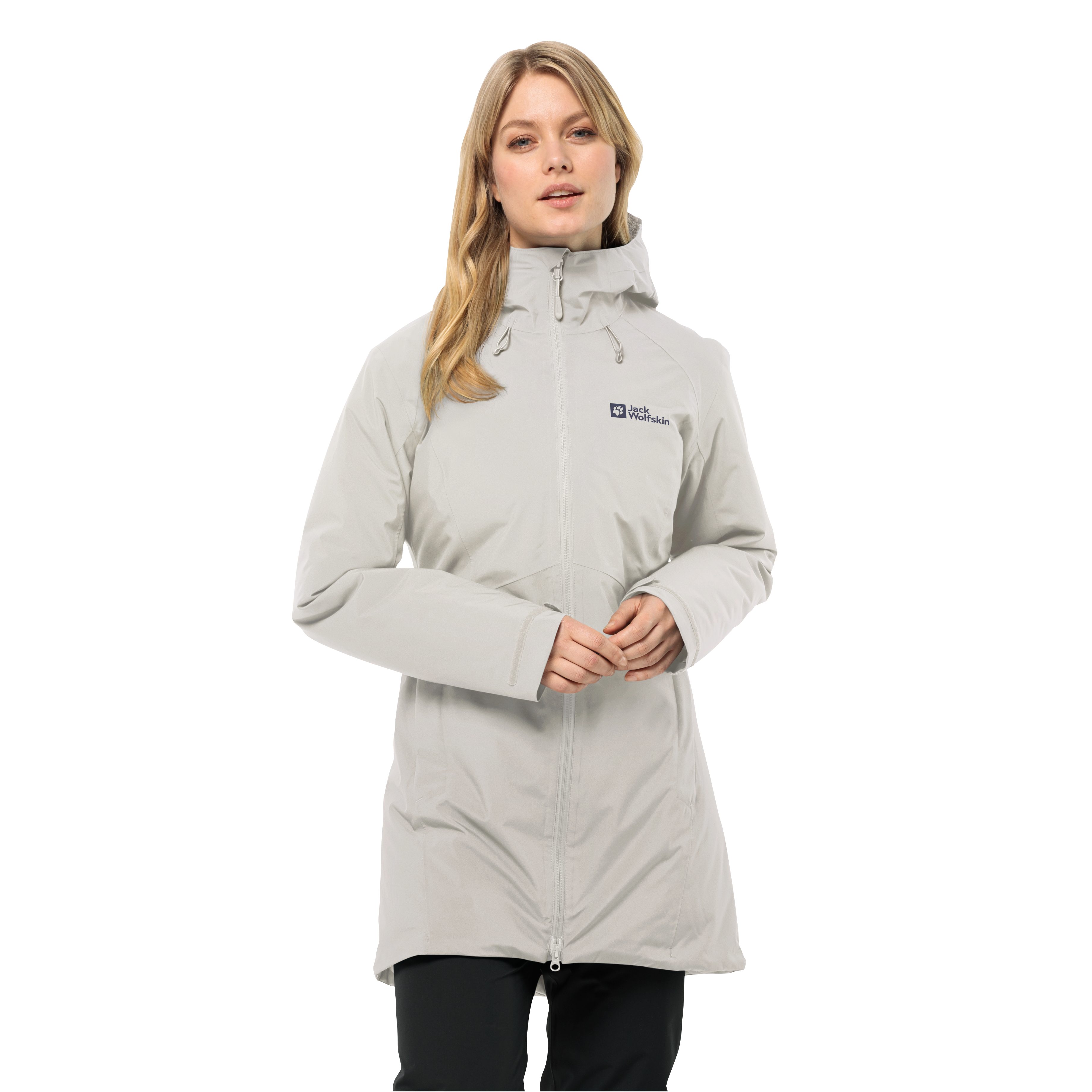 Wolfskin INS & Jack HEIDELSTEIN & dove Funktionsmantel W Winddicht Atmungsaktiv JKT Wasserdicht