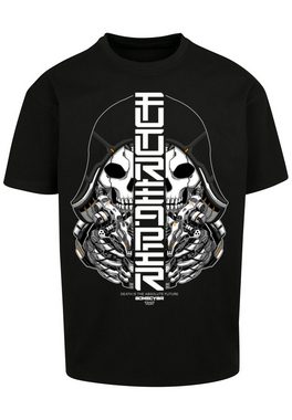 F4NT4STIC T-Shirt Cyber Bone Futureaper CYBERPUNK STYLES Print