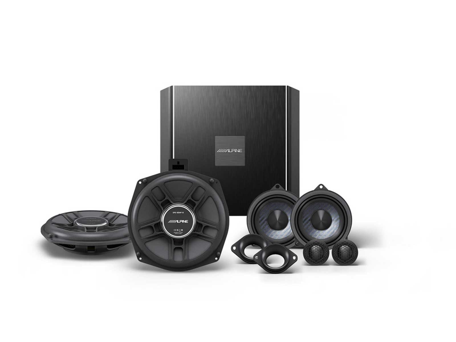 ALPINE SPC-2045ABMW-HR PREMIUM-SOUNDSYSTEM für BMW der G-Serie mit RAM Radio Auto-Lautsprecher (50 W)