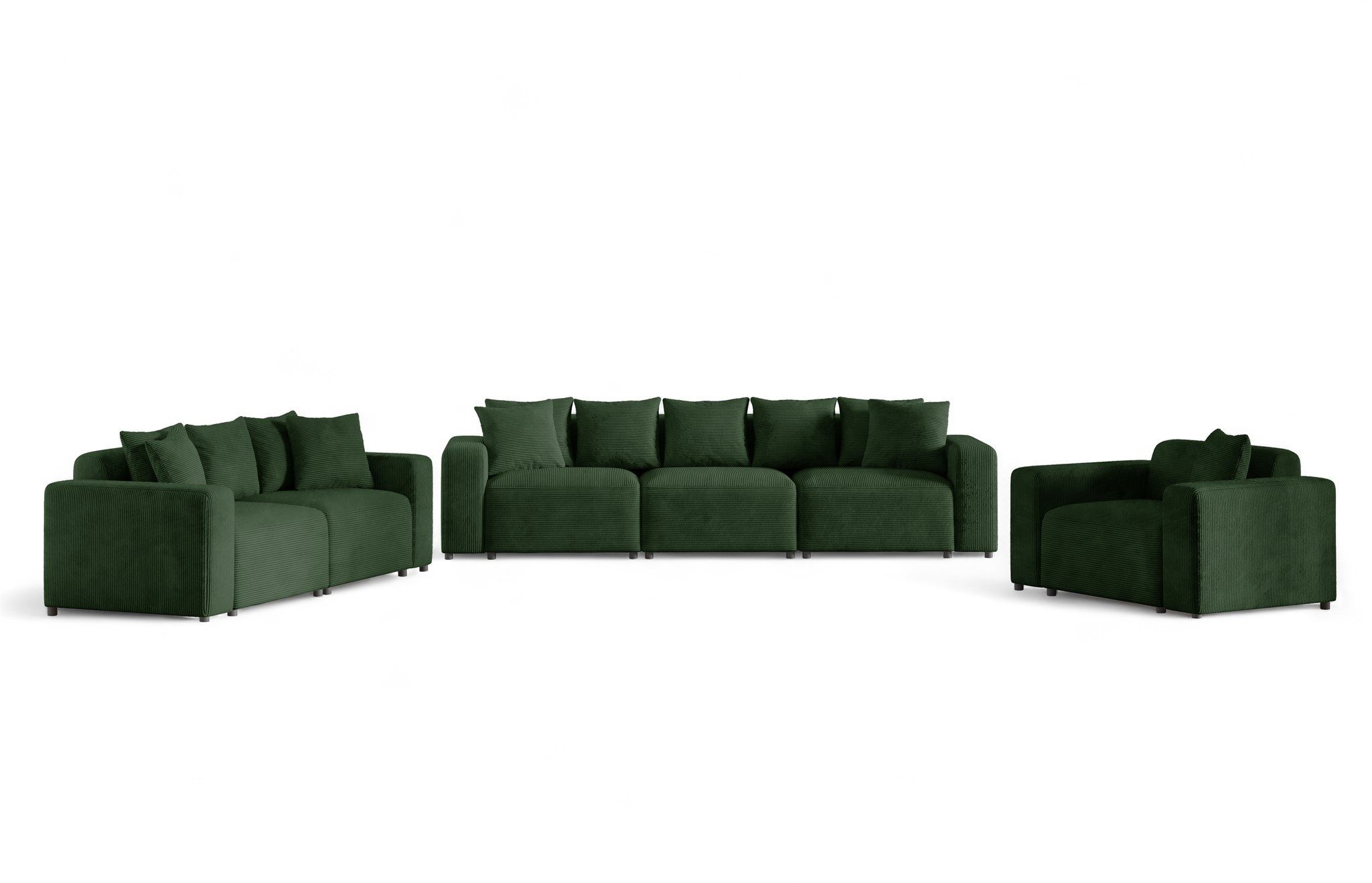 Fun Möbel Polstergarnitur Sofa-Set Designersofa MEGAN günstig online kaufen
