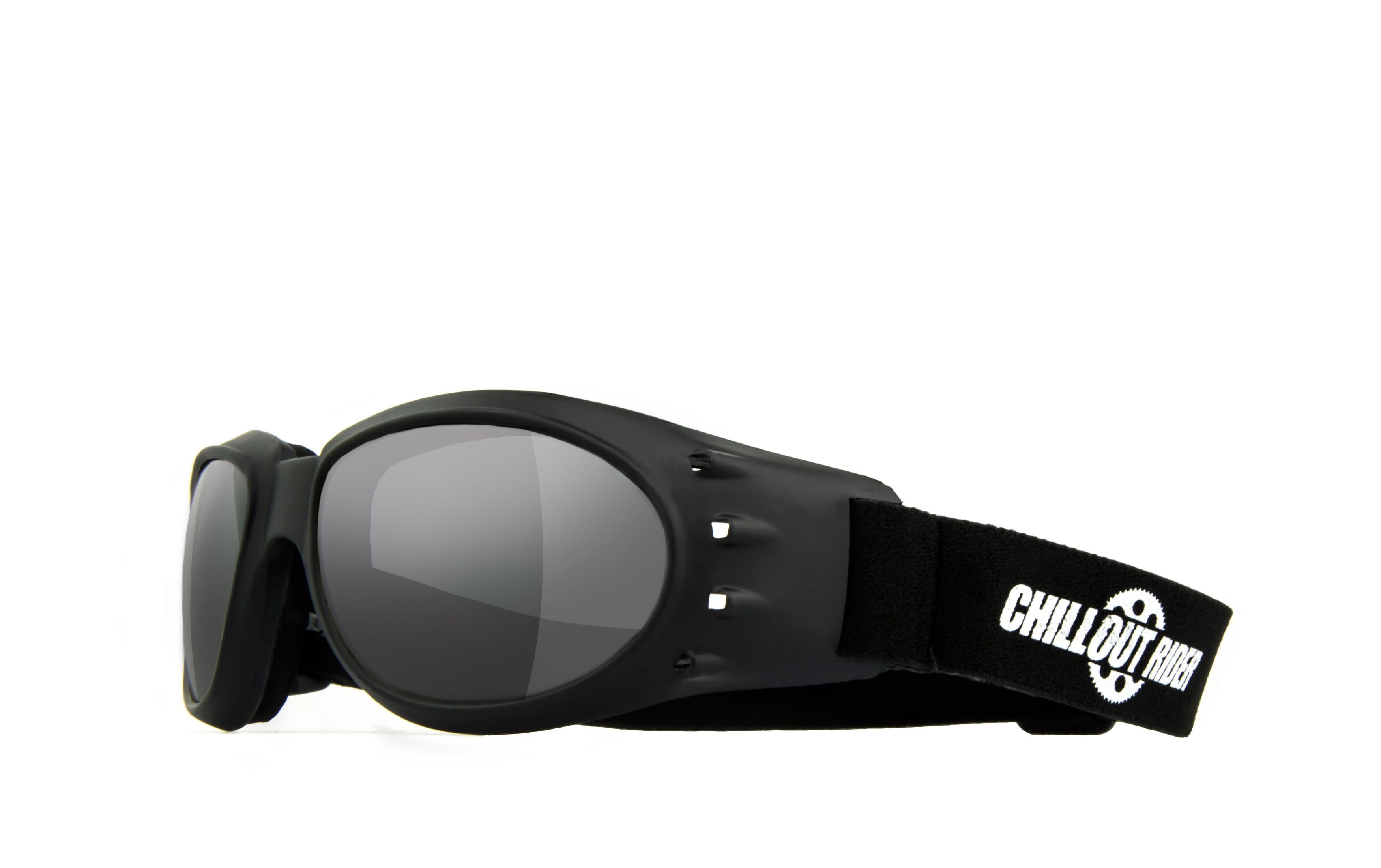 Chillout Rider Motorradbrille CR008-a, abnehmbar Polster