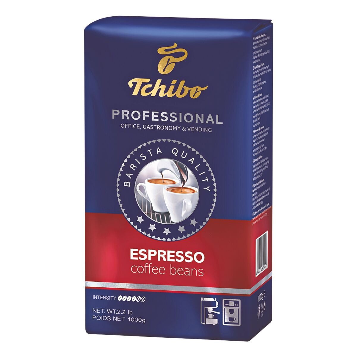 Tchibo Kaffee Professional Espresso, 1000 g, Espressobohnen