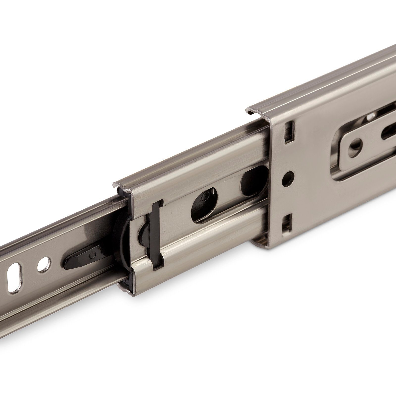 SO-TECH® Auszug Edelstahl Vollauszug 45 kg 250-750 mm Outdoor seewasserfest, Nennlänge 250 mm