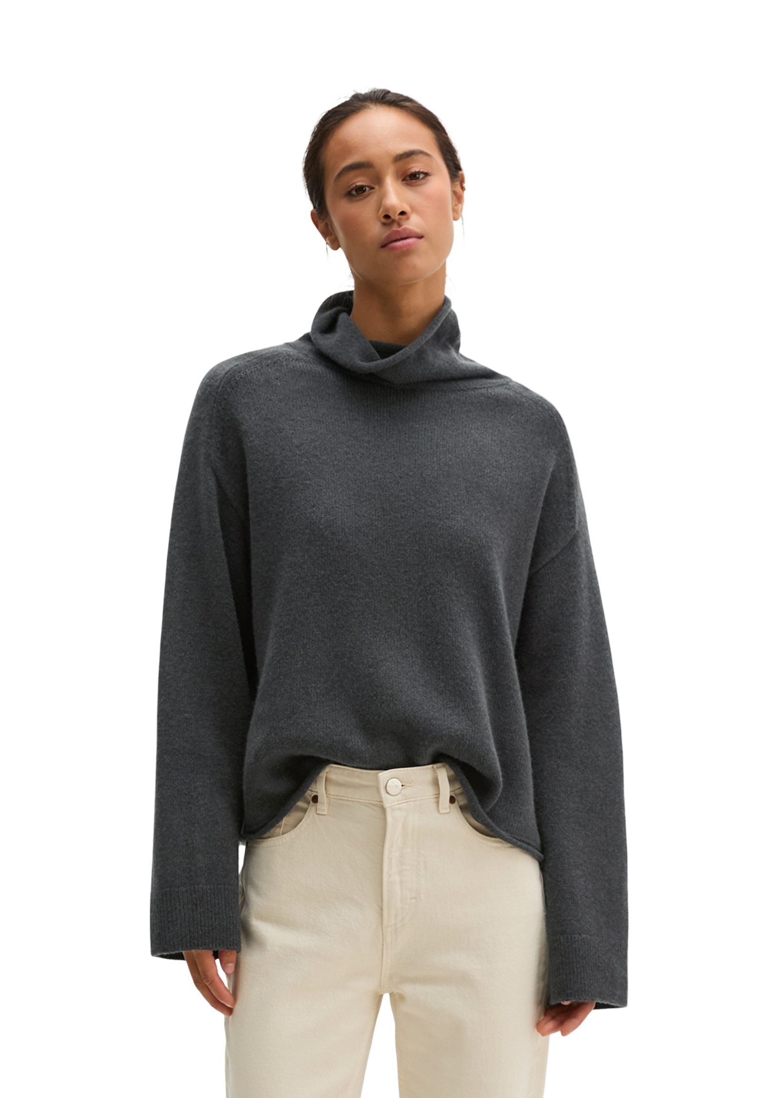 Marc O'Polo Strickpullover aus softem Schurwolle-Mix
