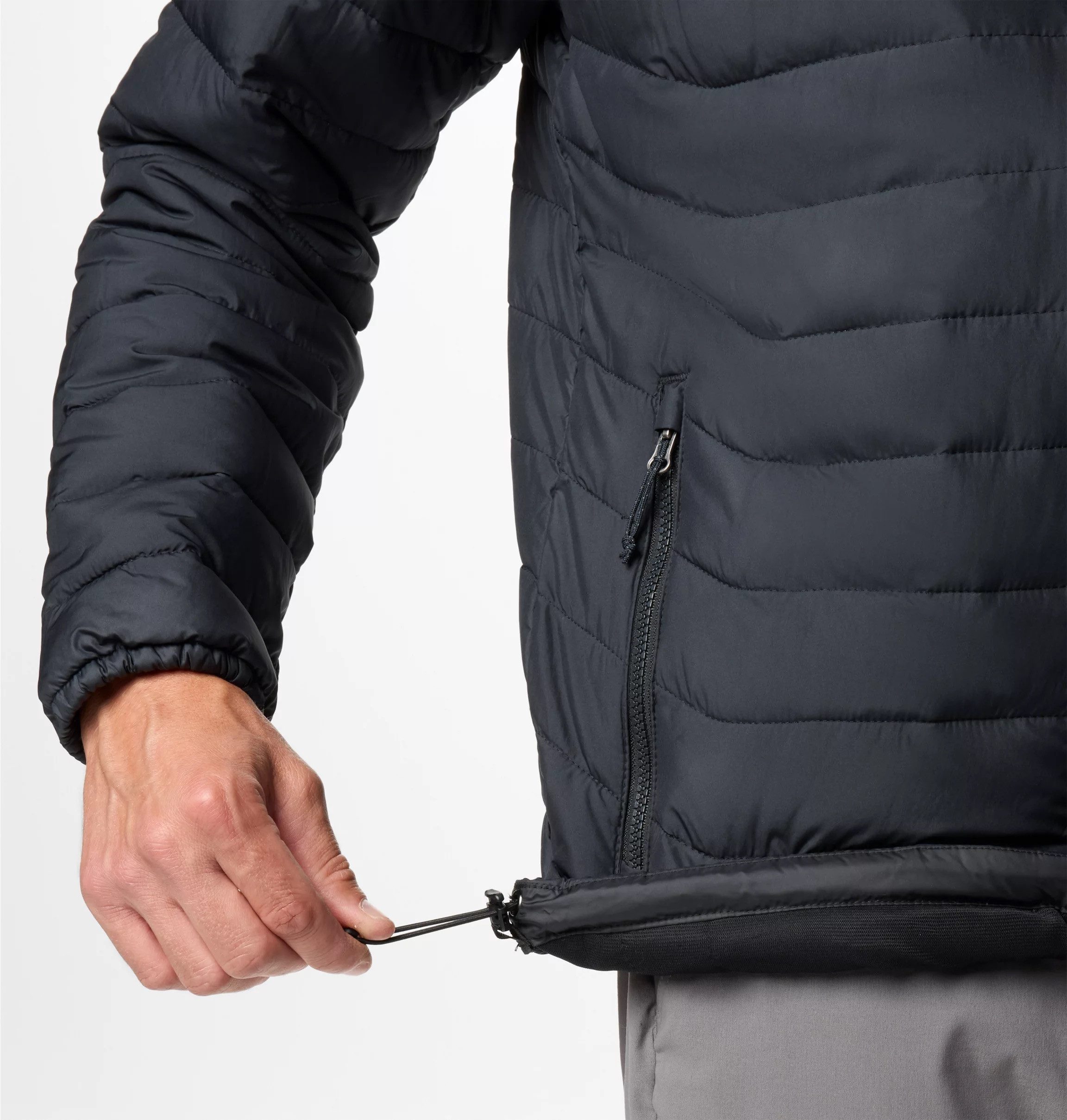 Columbia Steppjacke Powder Lite II Jacket mit fester, verstellbarer Kapuze, wasserabweisend, windabweisend – Bild 5 von 5