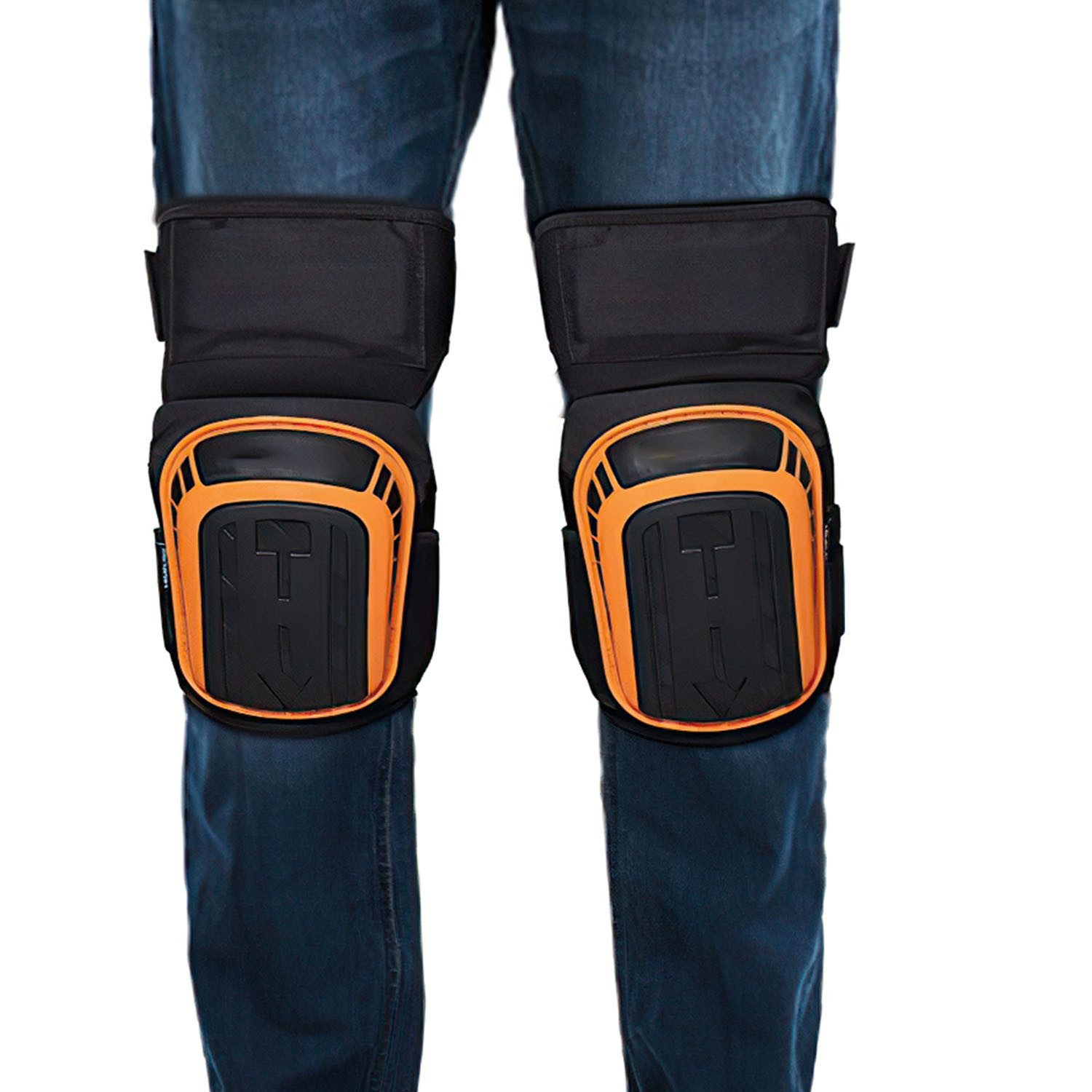 SURFOU Knieschutz Knieschoner Arbeiten Robuste Schaum-Polsterung Bequemes Gel-Polster, Knieschutz Strapazierfähigen Doppelriemen Kniepolster