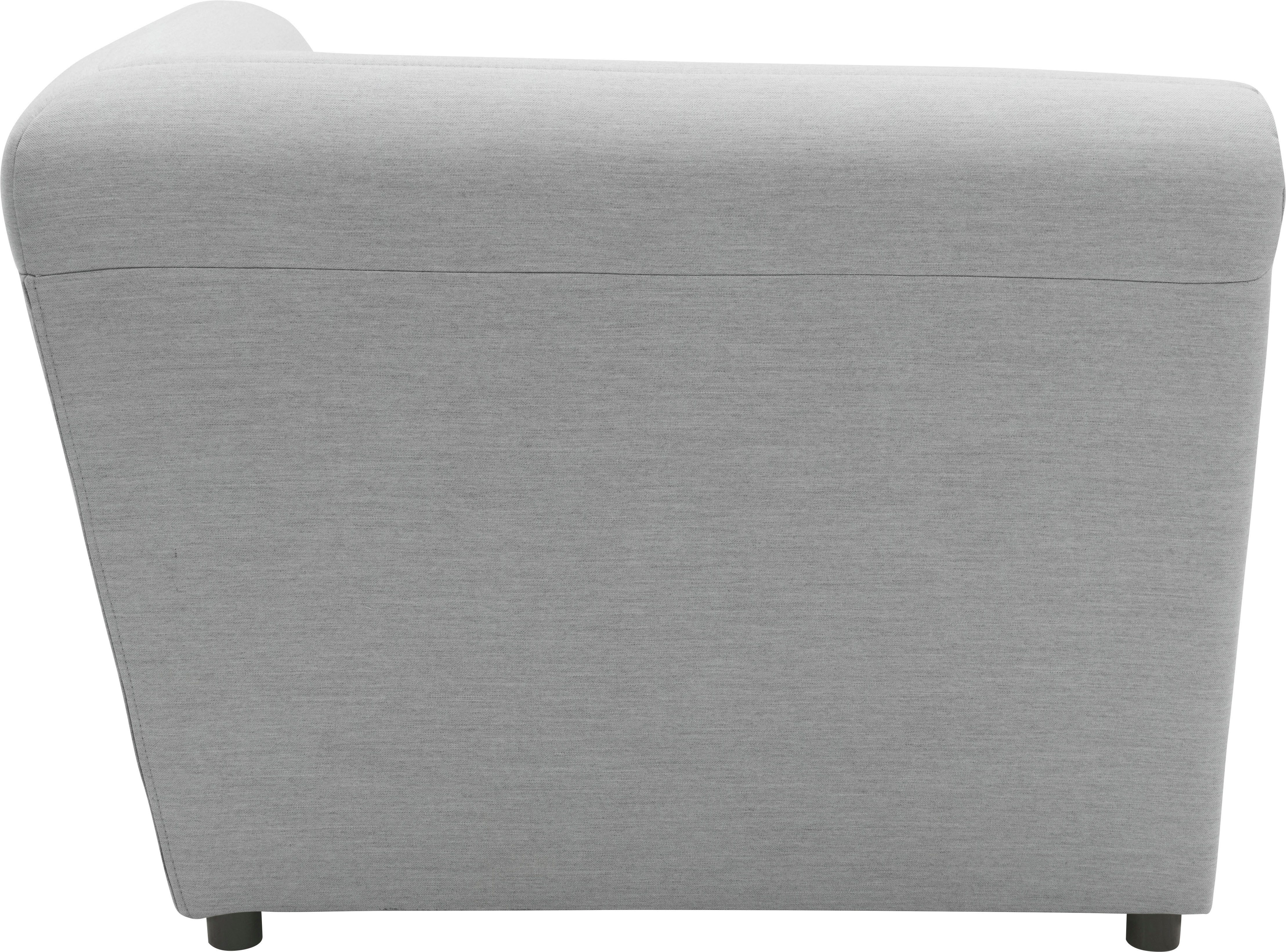 DOMO collection Sofa-Eckelement Soleil, pflegeleichter und wetterfester Bezug, Outdoor, besonderes Design und Formgebung, individuell erweiterbar