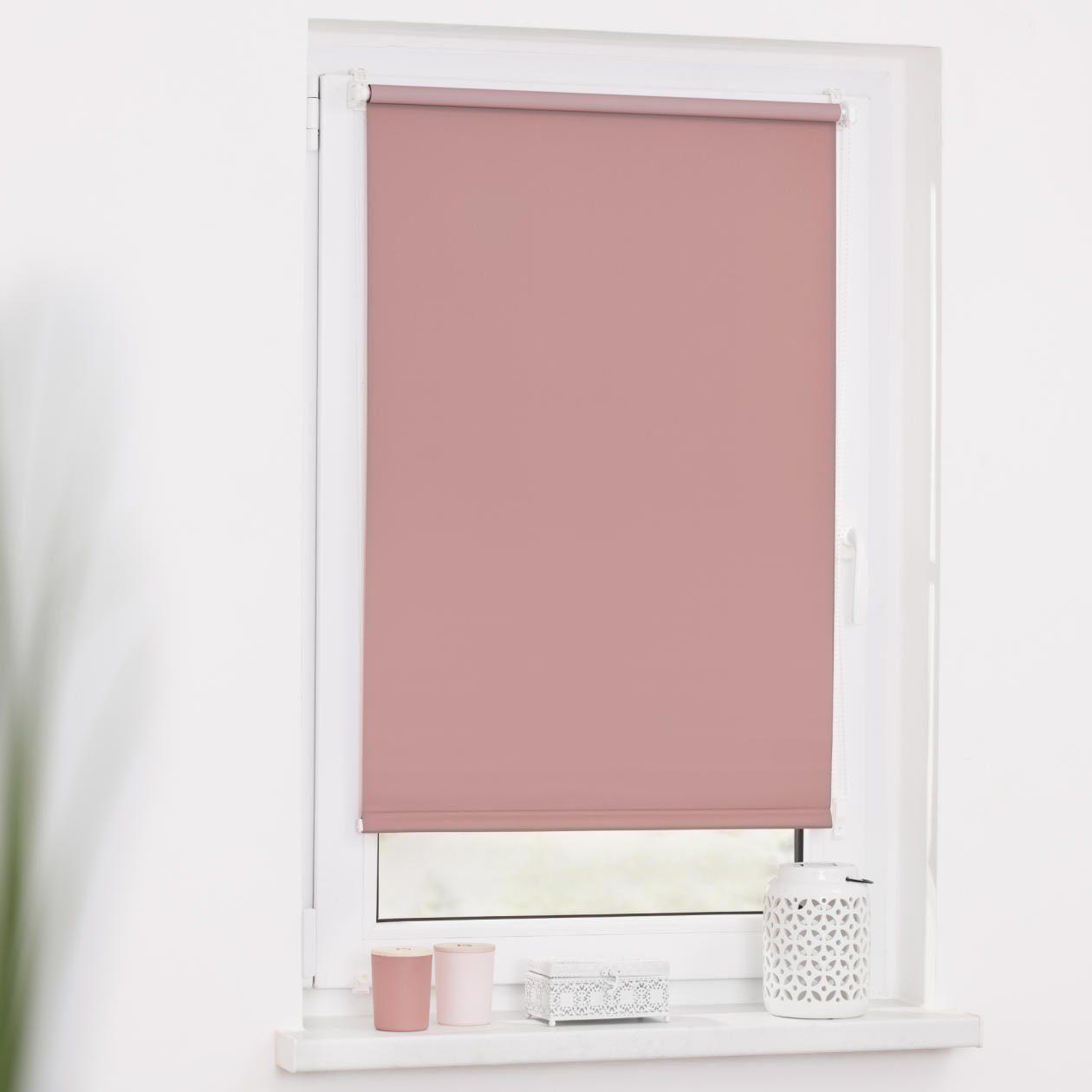 Seitenzugrollo Uni Rollo, LICHTBLICK ORIGINAL, verdunkelnd, ohne Bohren, ve günstig online kaufen