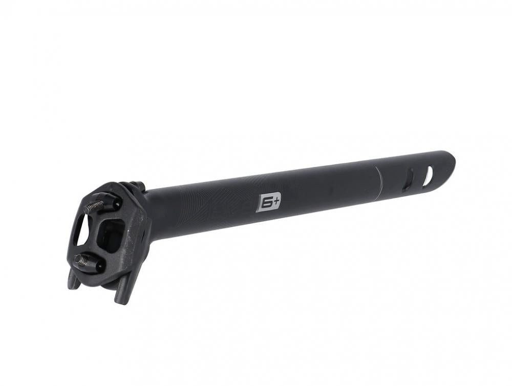 Ergotec Fahrradsattel Ergotec Patentsattelstütze RAY 6+ Ø27,2mm L350mm 15mm Alu sw