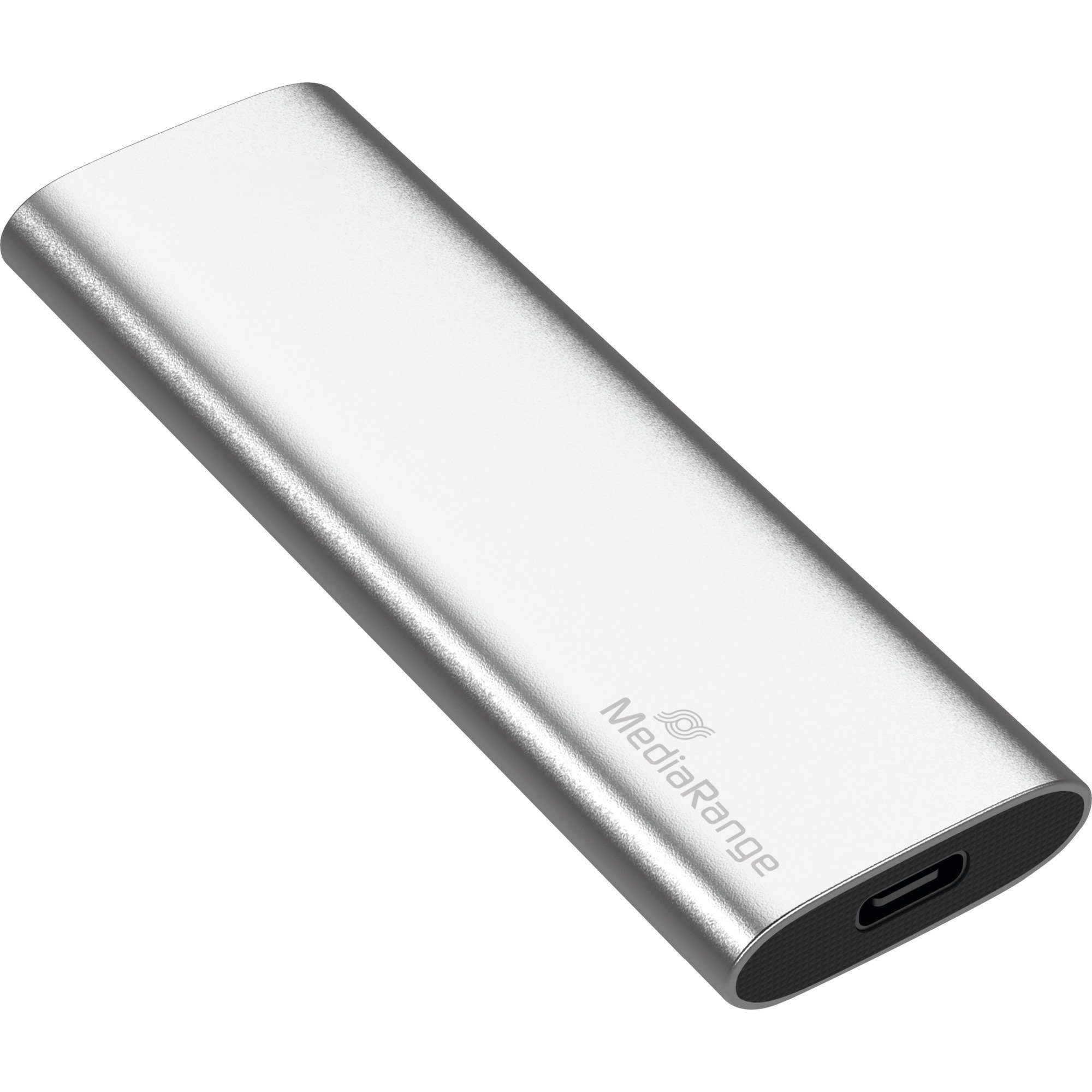 Mediarange MediaRange 480 GB, SSD, (USB-C 3.2 Gen 2 (10 externe HDD-Festplatte (480 GB) 2.5"