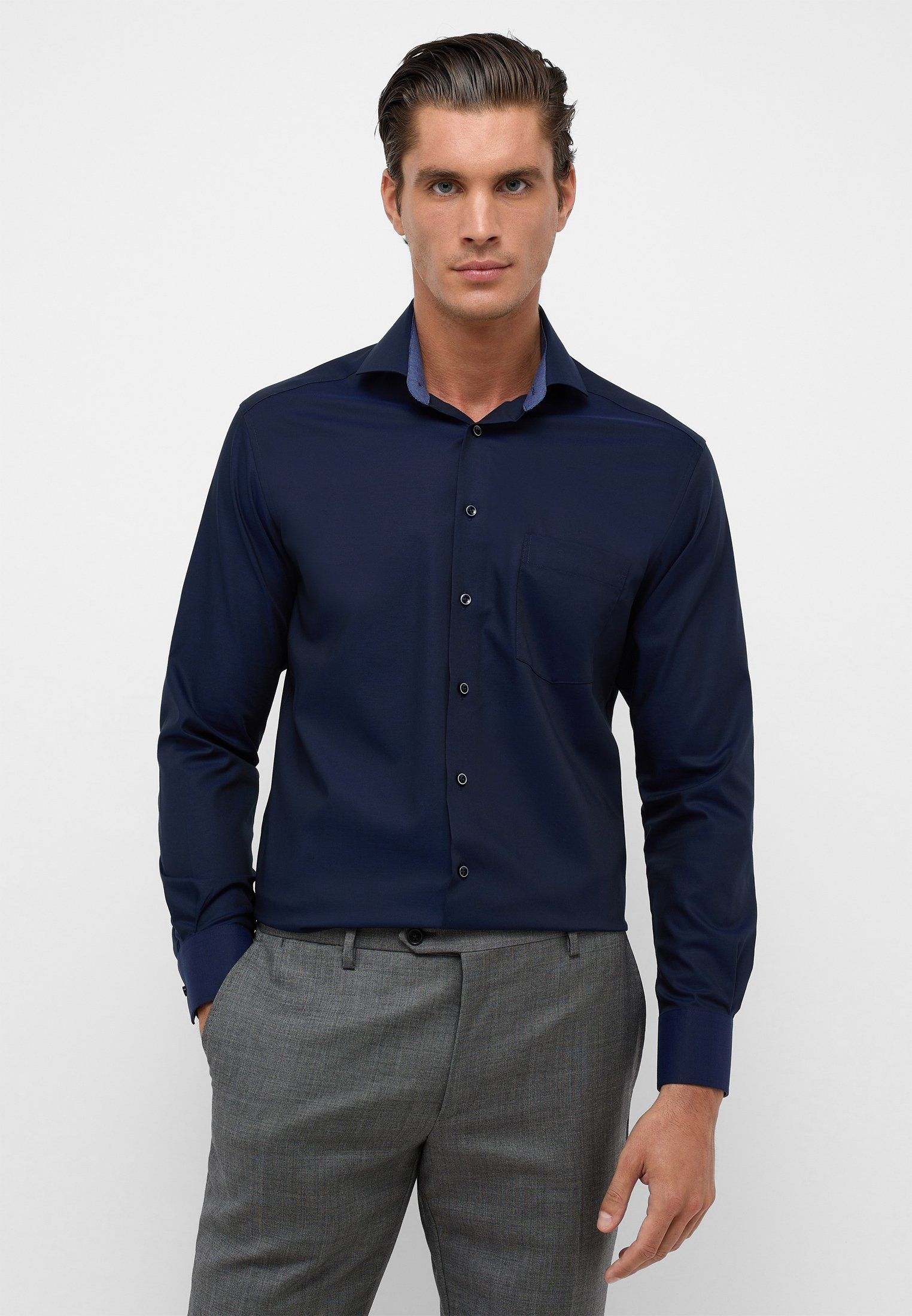 Eterna Langarmhemd MODERN FIT günstig online kaufen