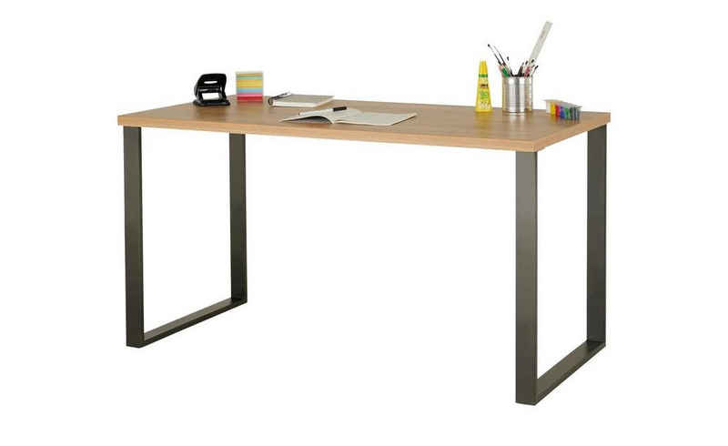 möbel-direkt.de Schreibtisch Liverpool (komplett, 1-St., Schreibtisch mit Kufengestell), moderne Kufenfüße
