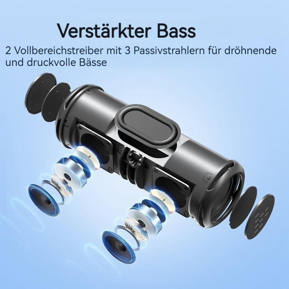 Tronsmart T7 Lite Bluetooth-Lautsprecher Setreo (Bluetooth, 24 W, IPX7 Wasserdicht)