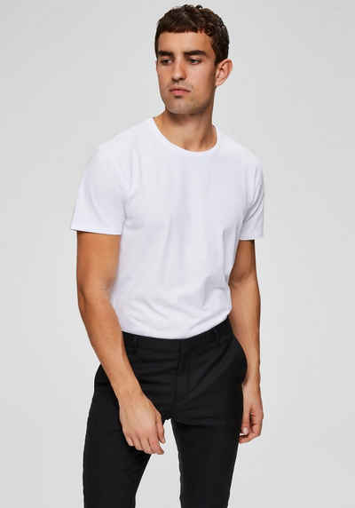 SELECTED HOMME Rundhalsshirt Basic T-Shirt