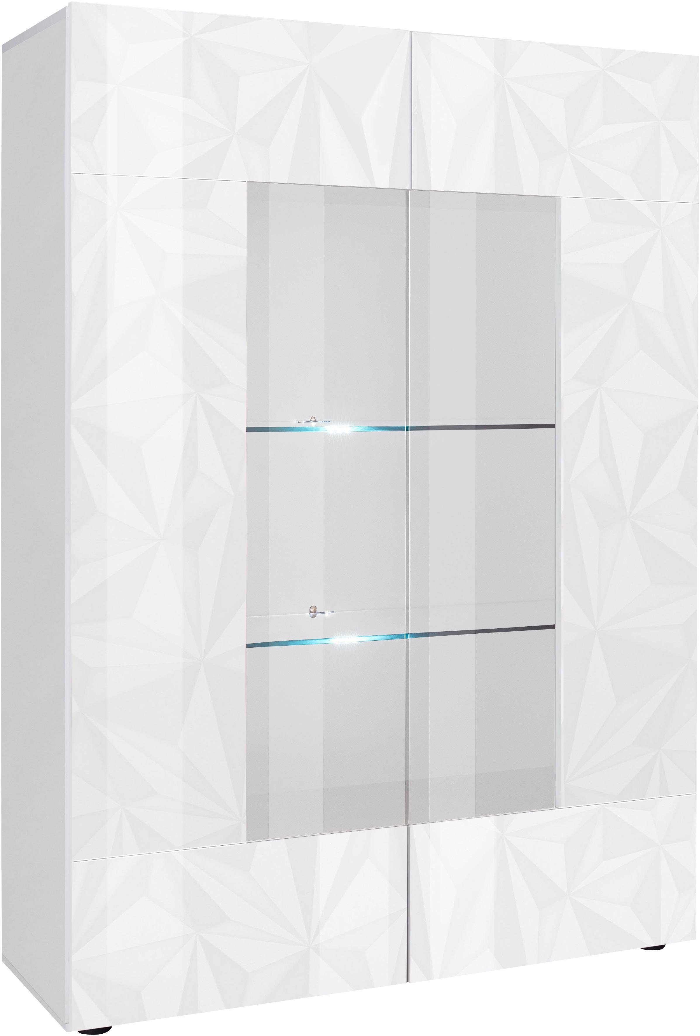 INOSIGN Vitrine Prisma Stauraumvitrine, Höhe 166 günstig online kaufen