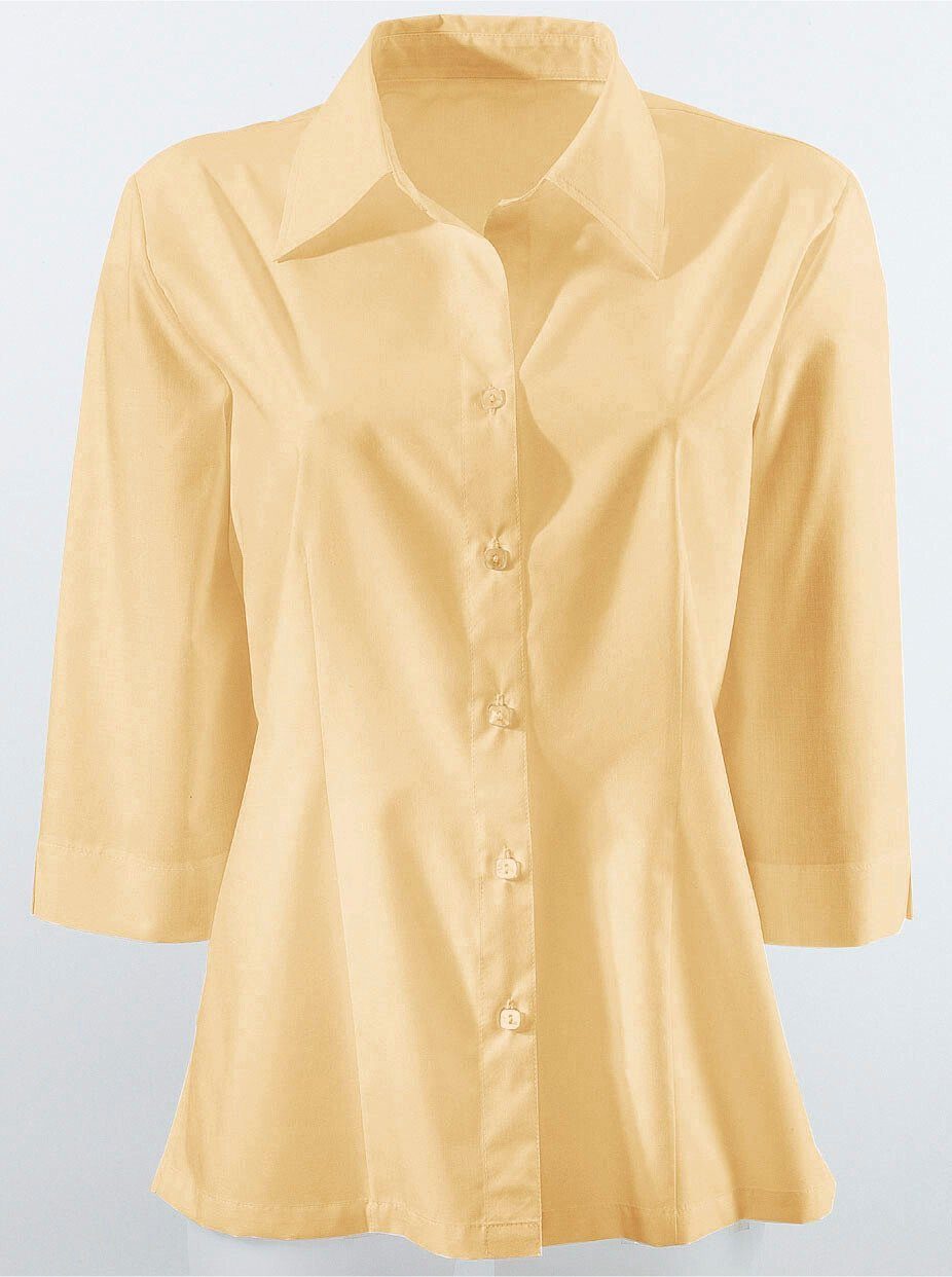 Sieh an! Klassische Bluse Bluse 3/4-Arm günstig online kaufen