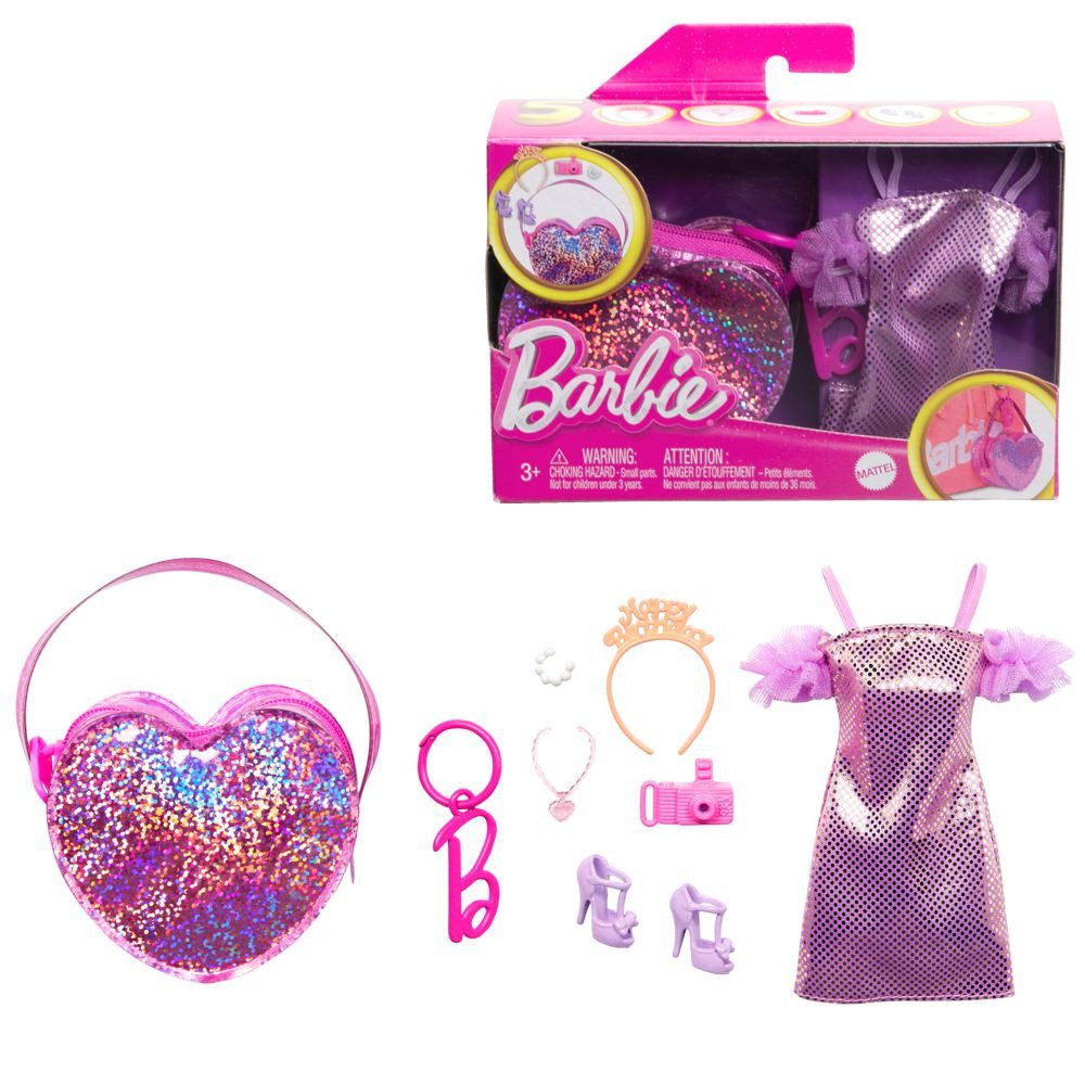 Barbie Puppenkleidung Birthday Outfit Barbie HJT45 Mattel Premium Mode Puppen-Kleidung