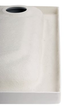 aquaSu Duschwanne Sono, Quadratisch, Flache Acryl-Brausewanne, 1-St., Quadrat-Duschwanne, Weiß, Acryl, robust, 80 x 80 x 6,5 cm