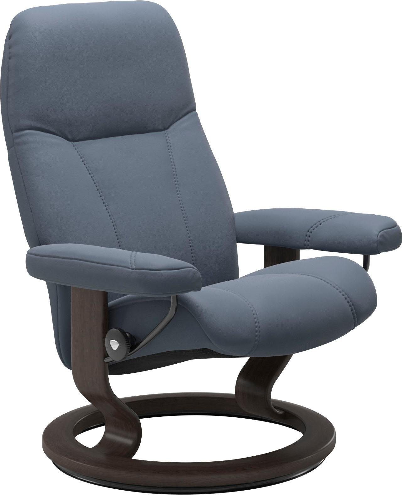 Relaxsessel Größe Stressless® Wenge Gestell Consul, M, Classic mit Base,