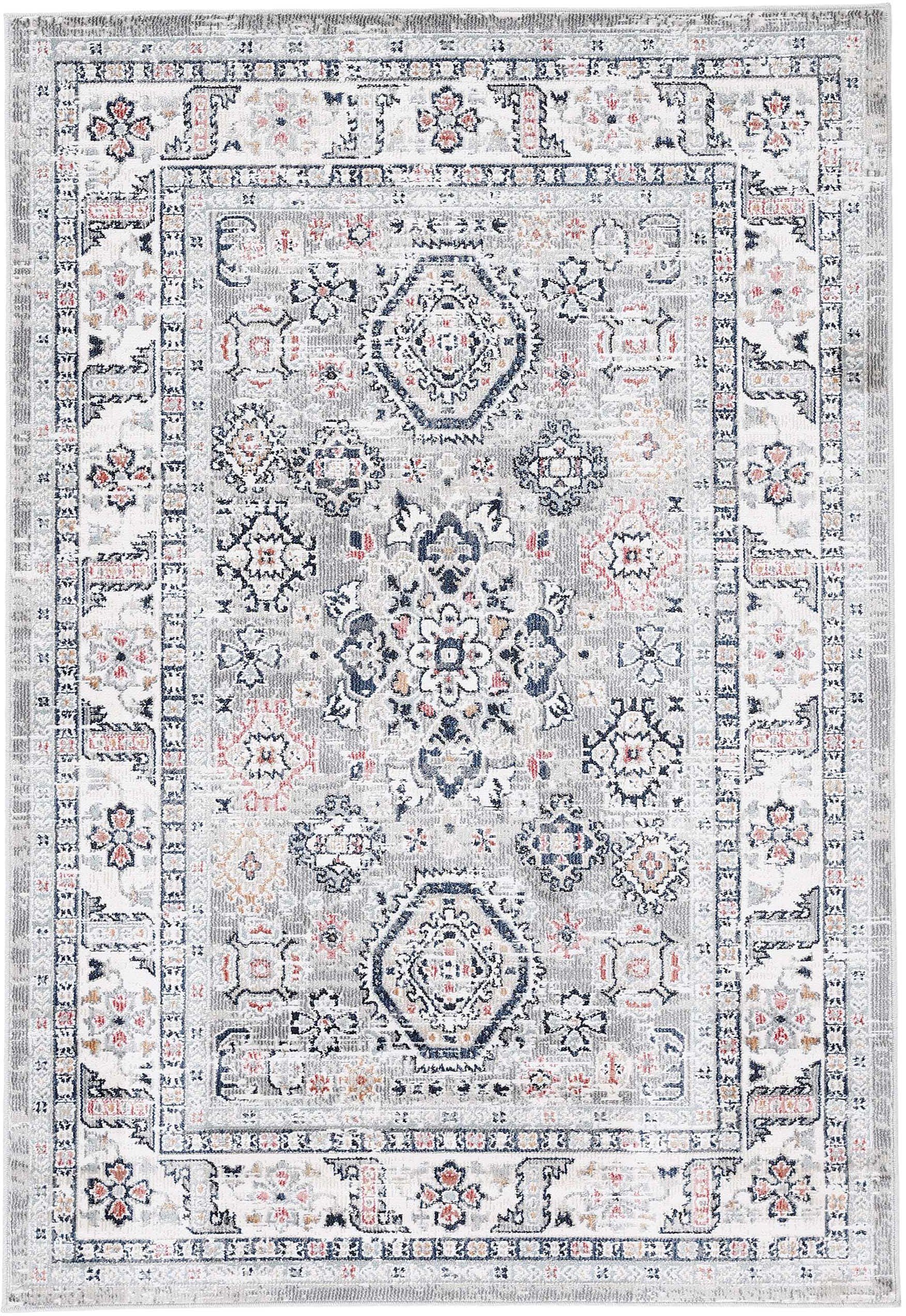 carpetfine Teppich Vintage Liana_5, rechteckig, Höhe: 6 mm, Orient Vintage Look, Wohnzimmer
