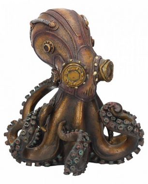 Horror-Shop Dekofigur Octopus Steampunk Figur 15cm