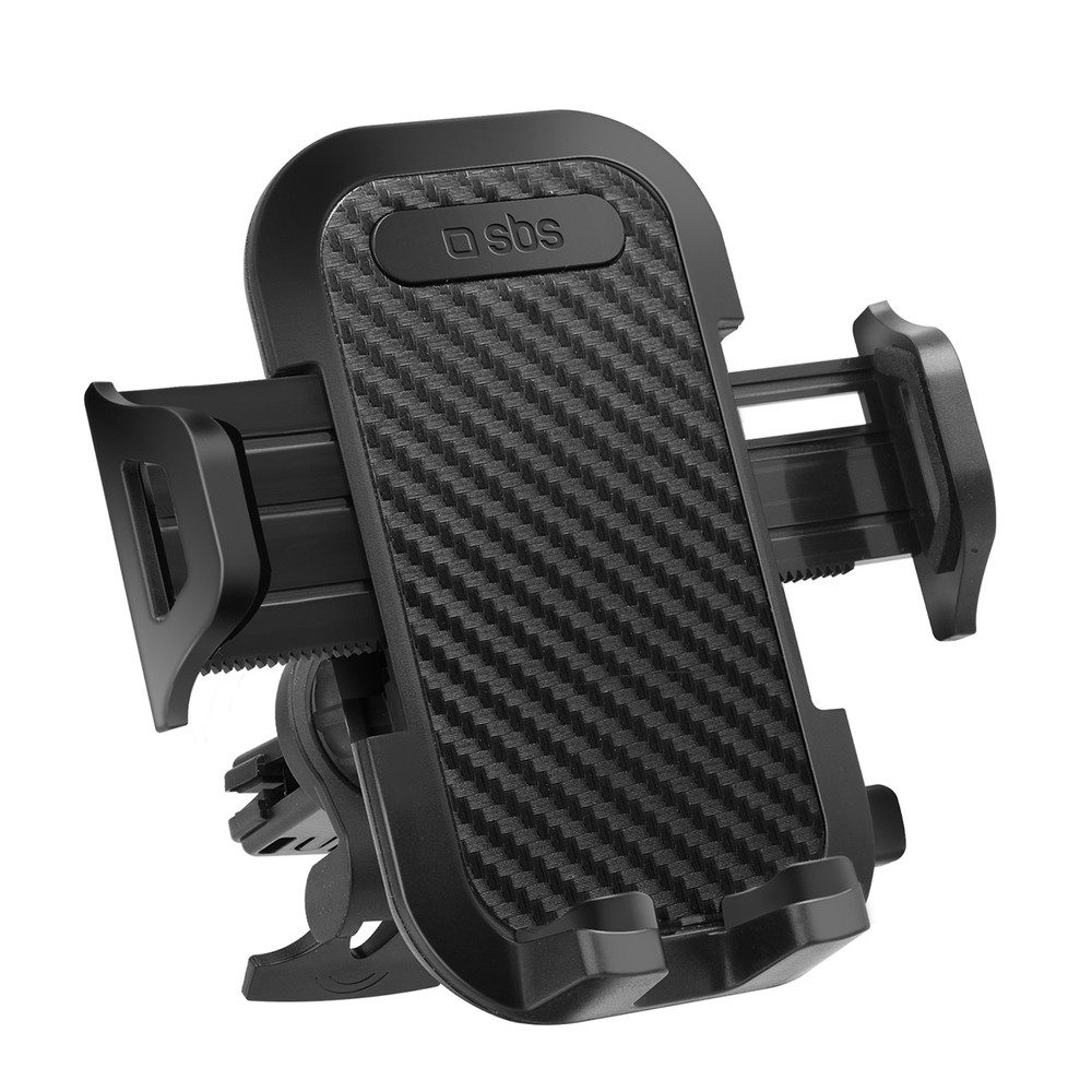 sbs Smartphone-Halterung Handyhalter Autohalterung Lüftungsclip, (Spar-Set, 1-tlg., 9 cm Spannweite stabil, 360° drehbar, Lüftungsclip, Entriegelungstaste)