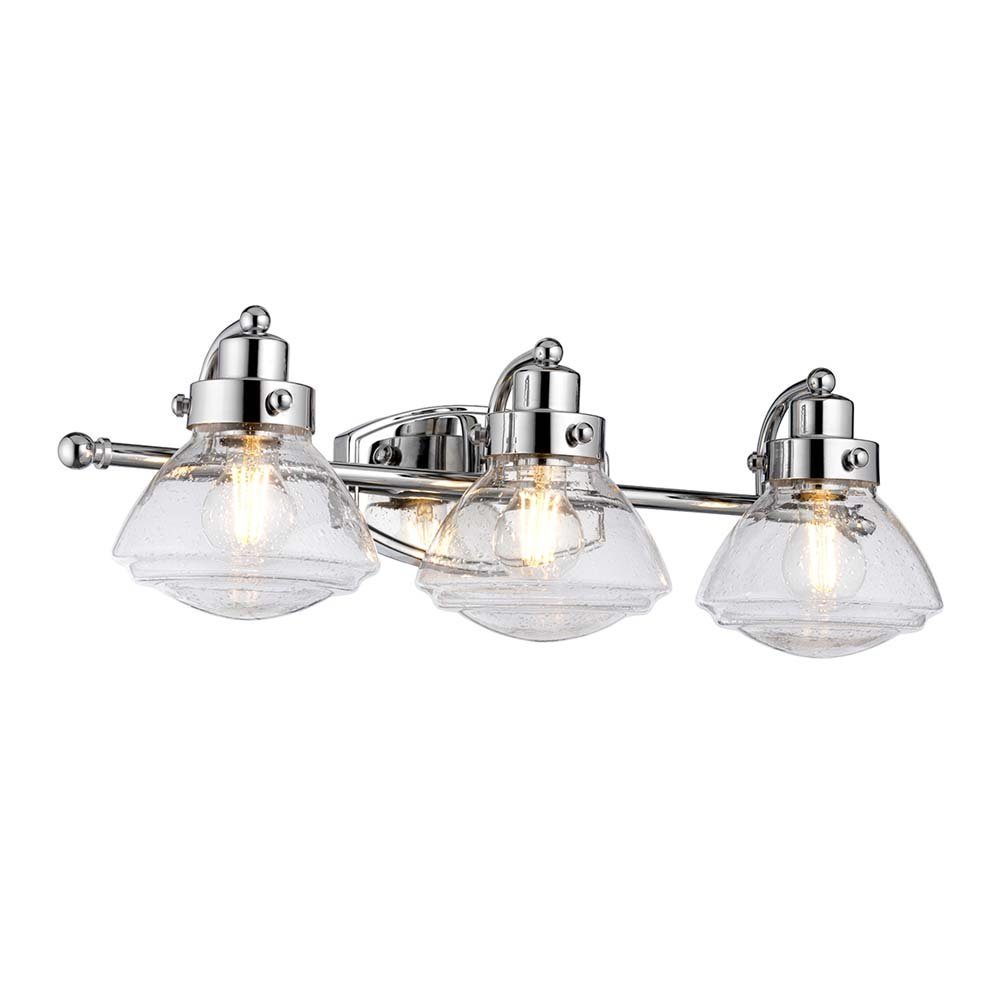Elstead LIGHTING Wandleuchte, Leuchtmittel nicht inklusive, Wandlampe Badezimmerleuchte Wandleuchte Spiegellampe IP44 Chrome