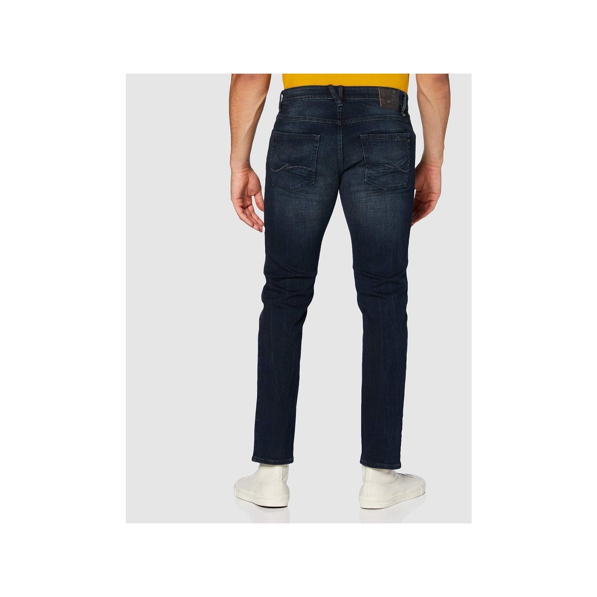 (1-tlg) dunkel-blau BLUE BLACK Hattric regular Straight-Jeans