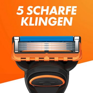 Gillette Rasierklingen Fusion 5 Power, 4-tlg., Präzisionstrimmer