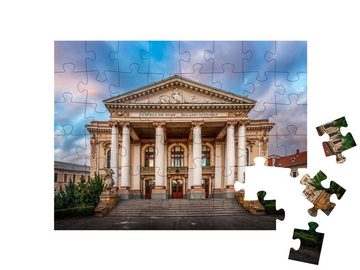 puzzleYOU Puzzle Das Nationaltheater von Oradea, Rumänien, 48 Puzzleteile, puzzleYOU-Kollektionen Weitere Europa-Motive