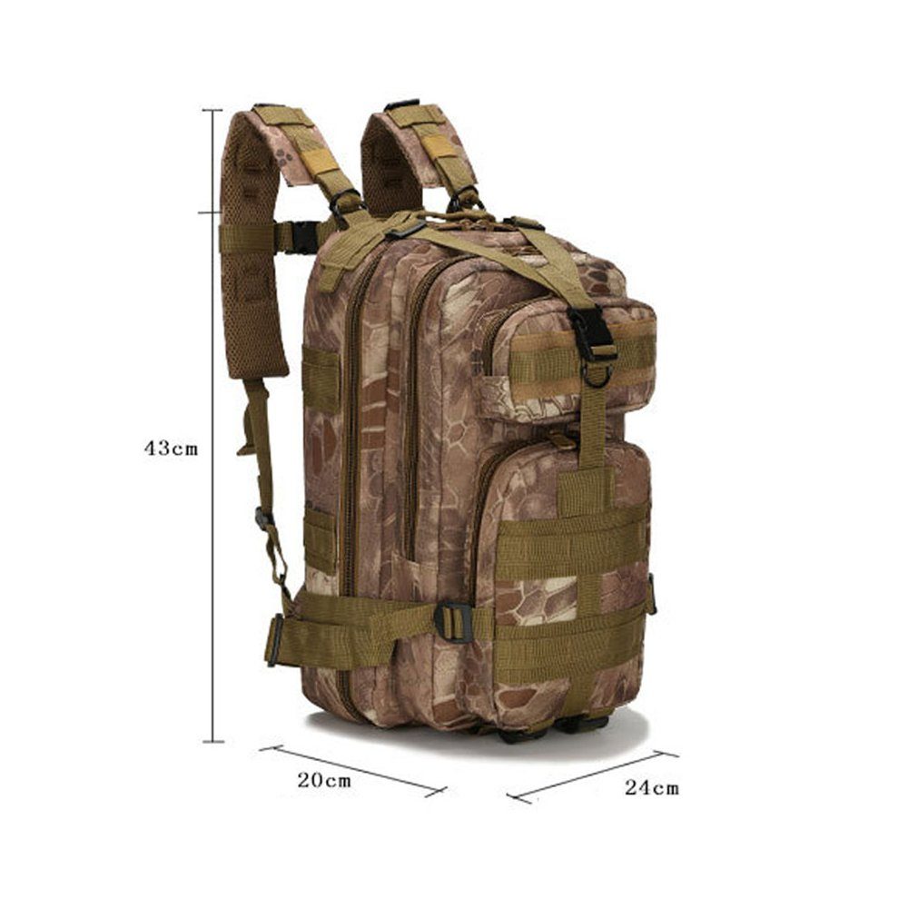 MC Star Kletterrucksack Outdoor-Sportarten Militärische Taktische Trekking Rucksack