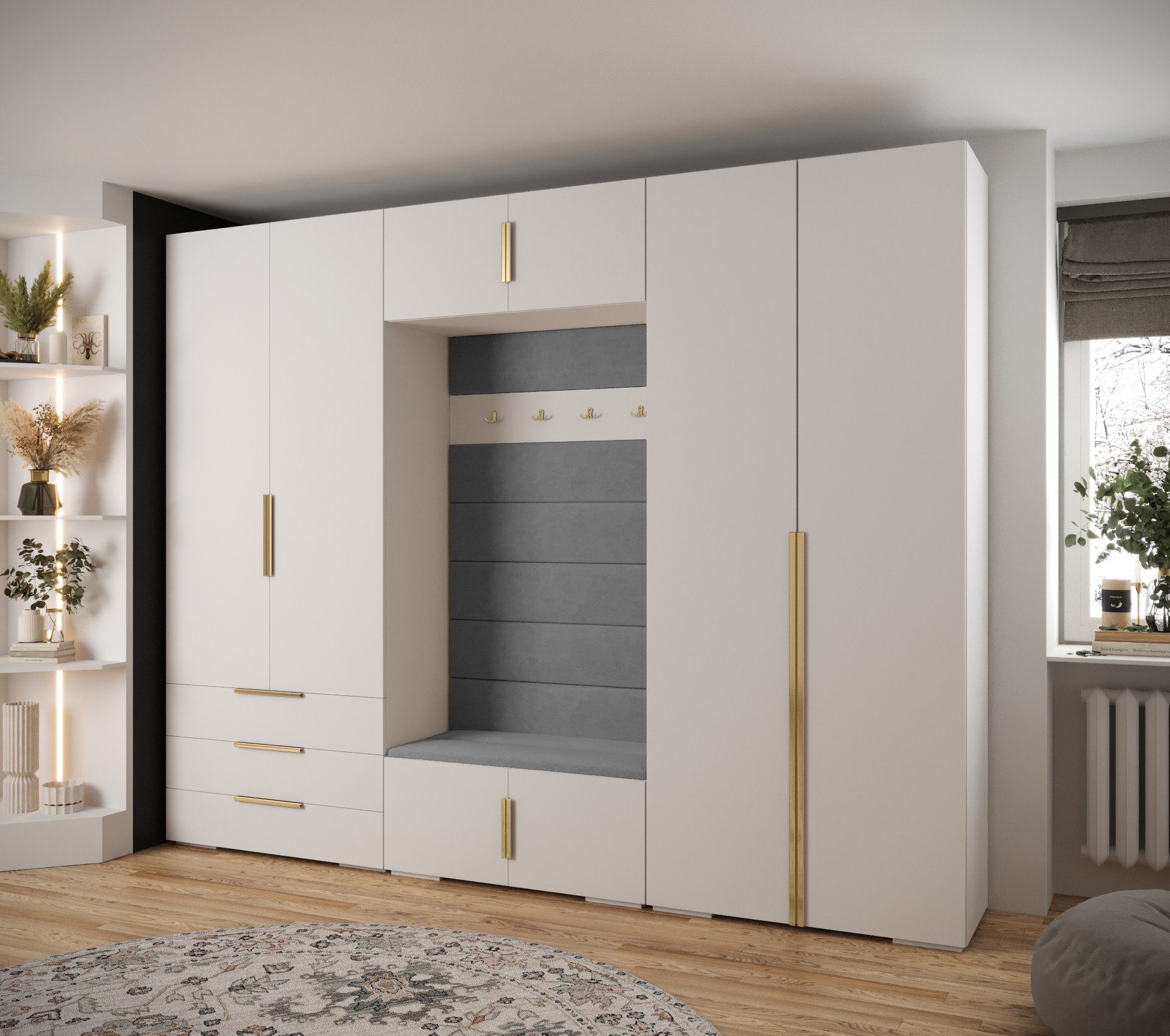 ABIKS MÖBEL Kompaktgarderobe INOVA 1 SATZ günstig online kaufen