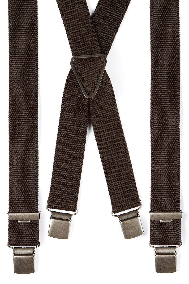 Luise Steiner Trachtenlederhose Trachten Hosenträger - JAGD - braun