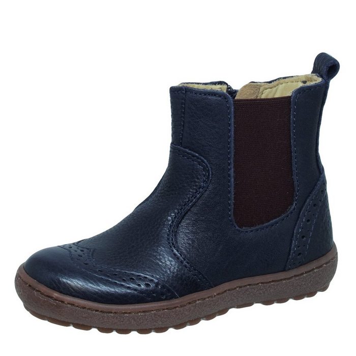 Bisgaard Bisgaard 50702 Meri Kinder Chelsea Boots Stiefeletten Blau Navy Gr. 26 - 34 Neu Schnürstiefelette